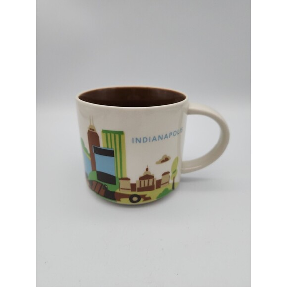 Starbucks Coffee Mug Indianapolis "You Are Here" Collection  2016 - Picture 1 of 12
